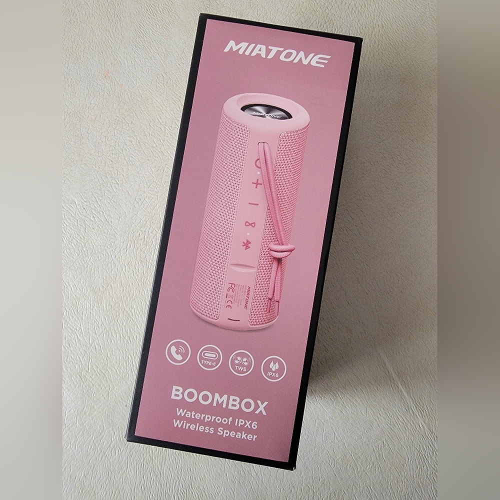 New in box Miatone Boombox